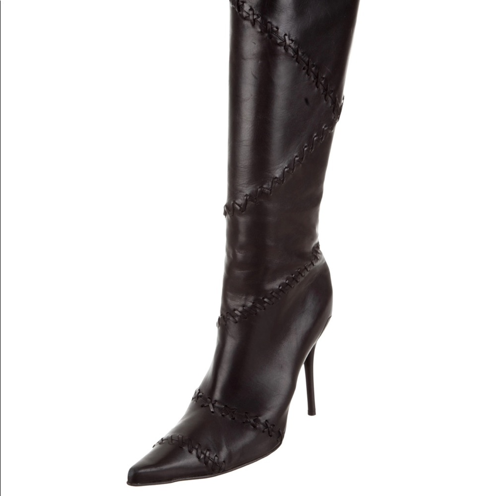 Casado leather boots size 9(fits closer to 8.5)